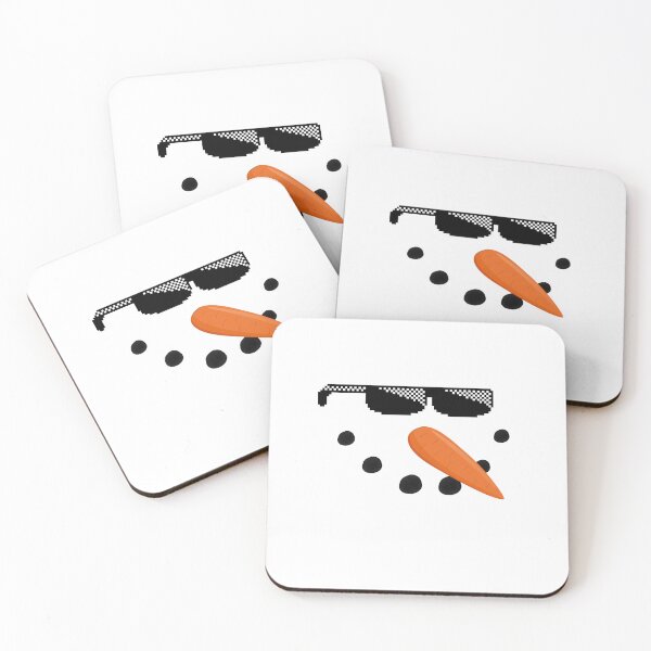 Item preview, Carrot Nose Snowman with Swag Glasses designed and sold by MindSmith.