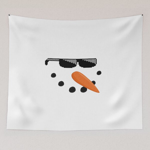 Item preview, Carrot Nose Snowman with Swag Glasses designed and sold by MindSmith.