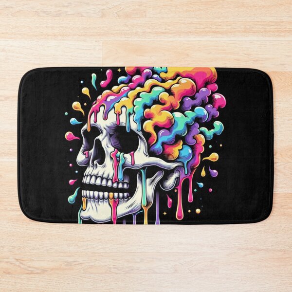 Item preview, Skull dripping vibrantly designed and sold by Jmacc123.