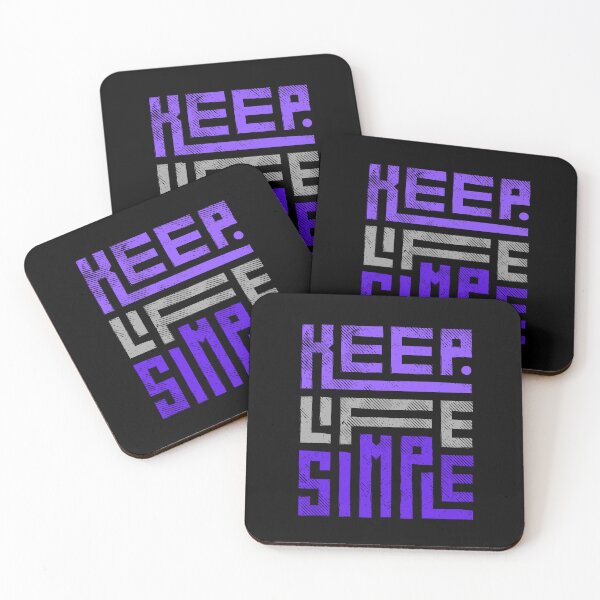 Item preview, Keep Life Simple designed and sold by Tags-Design.