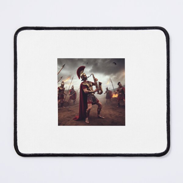 Item preview, Roman soldier playing saxophone designed and sold by Nuipreecha2519.