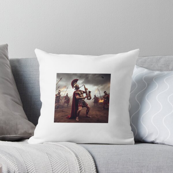 Item preview, Roman soldier playing saxophone designed and sold by Nuipreecha2519.
