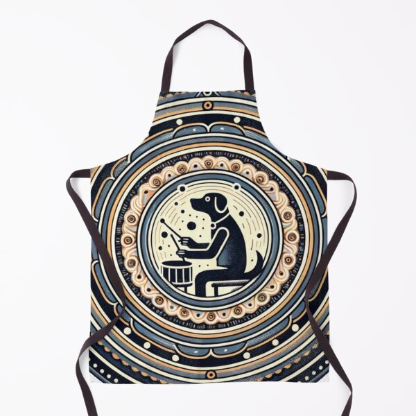 Item preview, Meditative Canine: Cosmic Rhythms designed and sold by AnCollection.