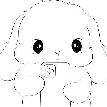 Artwork thumbnail, Cute Rabbit by iconking