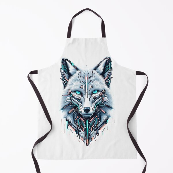 Item preview, Tundra Trekker - Cyber Arctic Fox designed and sold by MrAI-Store.