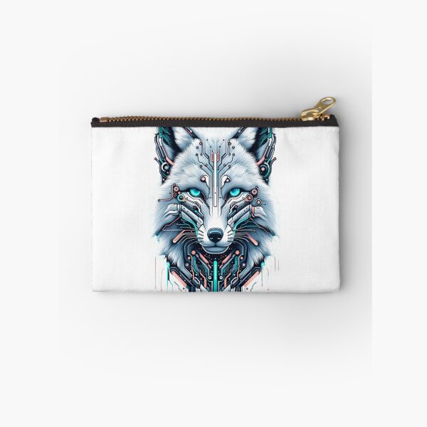 Item preview, Tundra Trekker - Cyber Arctic Fox designed and sold by MrAI-Store.