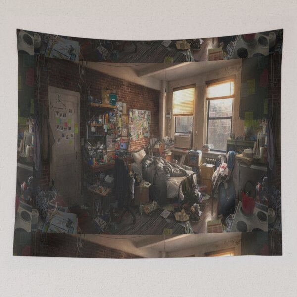 Item preview, MJs Appartment Tapestry designed and sold by jakersvelmax.