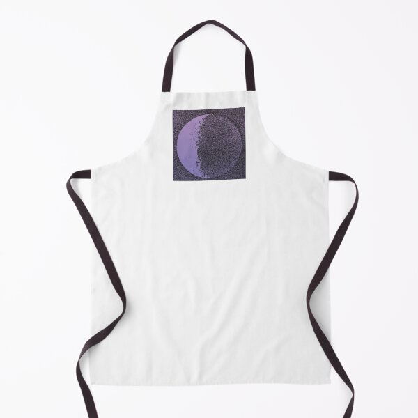 Item preview, Black Moon Shadow lilac-lavender gradient on black designed and sold by mariahmcmo.