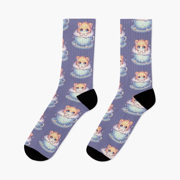 Item preview, ☆★ Kitten in a Cup (Orange) ★☆ WhimWhamWorld ✿#StayWhimsical designed and sold by whimwhamworld.