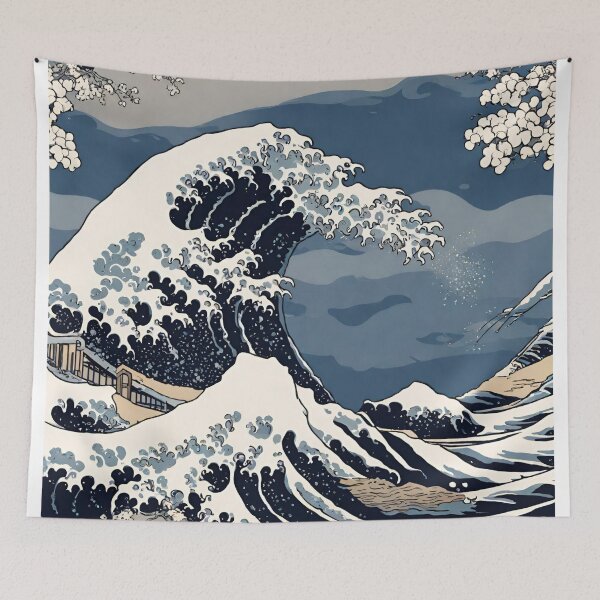 Item preview, Great Wave Off Kanagawa designed and sold by teacherpeiyuan.