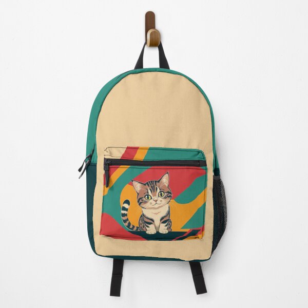 Item preview, Kaleidoscopic Cat - Chic Chat Créations Ref.032 designed and sold by ChicChat.