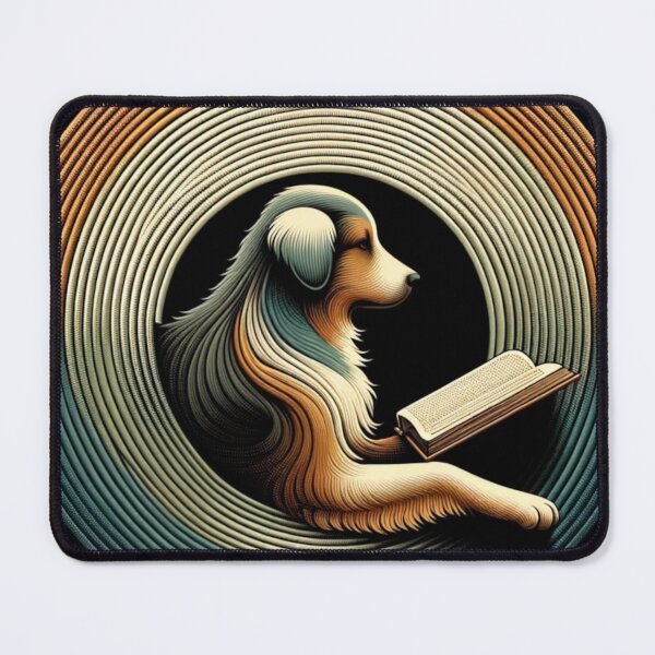 Item preview, Literary Pooch: A Scholarly Repose designed and sold by AnCollection.