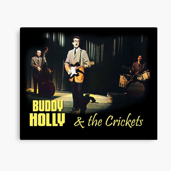 Item preview, Buddy Holly and the Crickets Retro Throwback Oldies Tribute designed and sold by 90snerd.