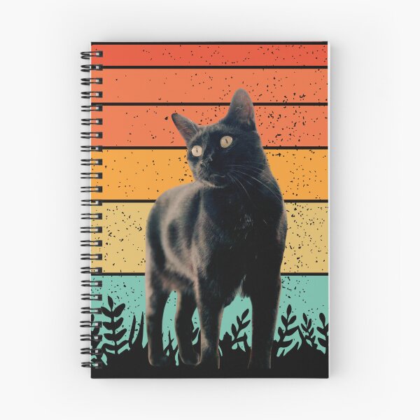 Item preview, black cat retro designed and sold by borcheristov.