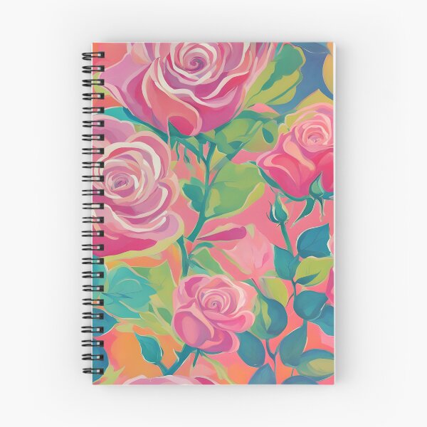 Item preview, Preppy roses oil painting designed and sold by SophieClimaArt.