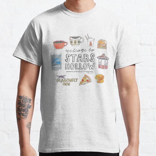 Grille creuse étoiles T-shirt classique