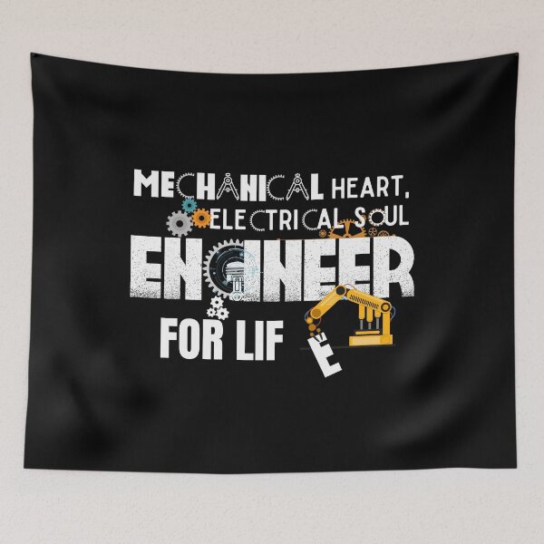 Item preview, Mechanical Heart, Electrical Soul: Engineer for Life  designed and sold by CasmariaOnlineShop -.