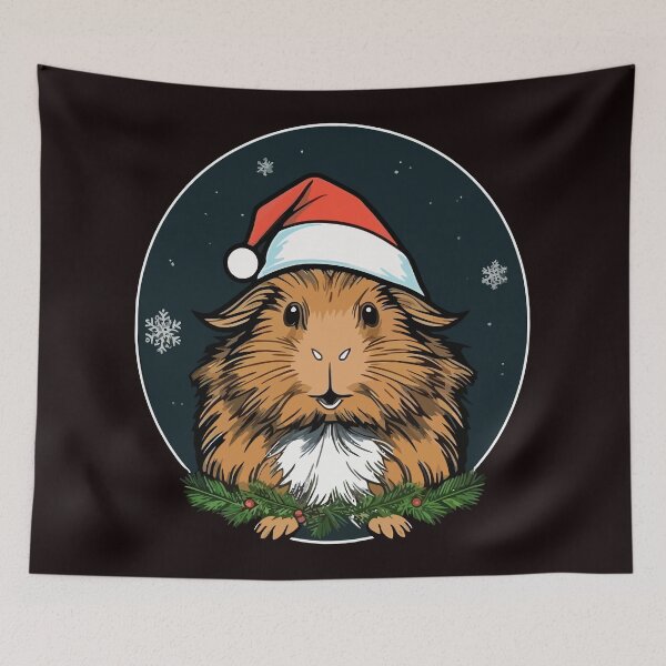 Item preview, Christmas Guinea Pig designed and sold by creativellashop.
