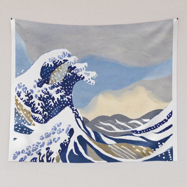 Item preview, Great Wave Off Kanagawa designed and sold by teacherpeiyuan.