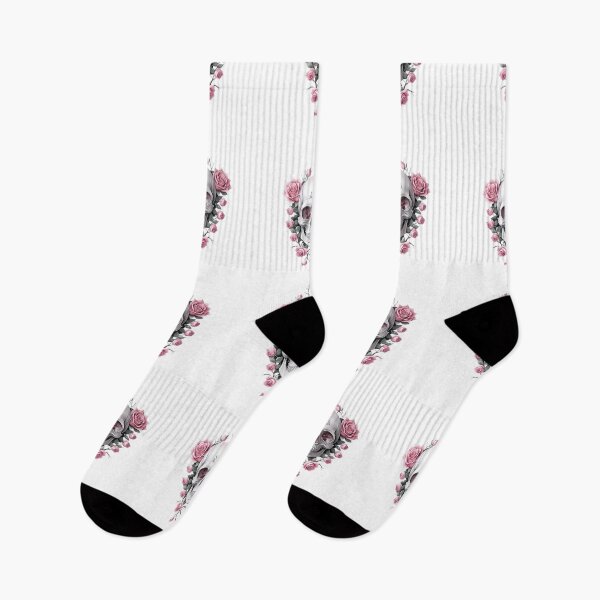 Item preview, Skull in Roses designed and sold by MarzenaKa.