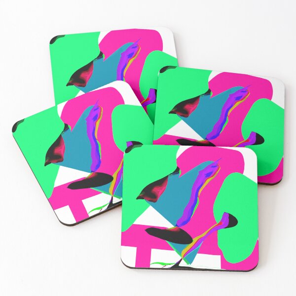 Item preview, Vibrant abstract hues dance with dynamic energy. designed and sold by blackink-design.