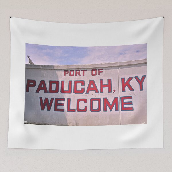 Item preview, Port Od Paducah, KY Welcome Sign designed and sold by LisaWootenPhoto.