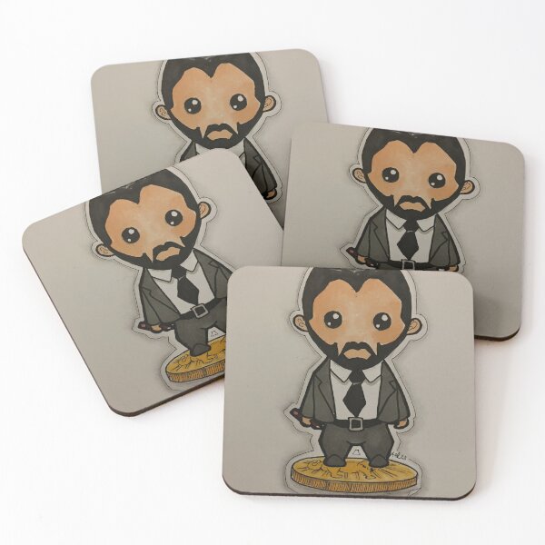Artikelvorschau, John Wick kawaii entworfen und verkauft von ZombiePingu.