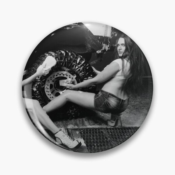 Item preview,  Sexy Women Car Wash Black and White Art  designed and sold by theniteflix.