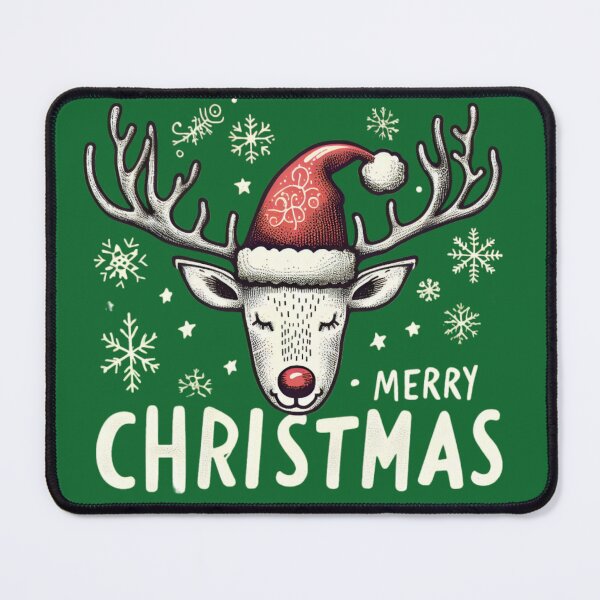 Item preview, merry christmas reindeer designed and sold by peno-.