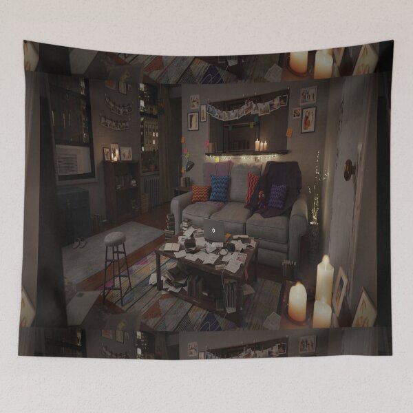 Item preview, MJs Room Comics Tapestry designed and sold by jakersvelmax.