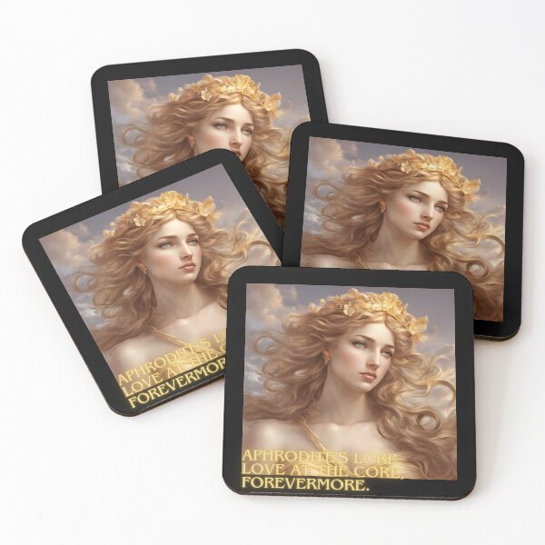 Item preview, Aphrodite Greek Goddess of Love and Beauty Quote designed and sold by TheLocoShop.