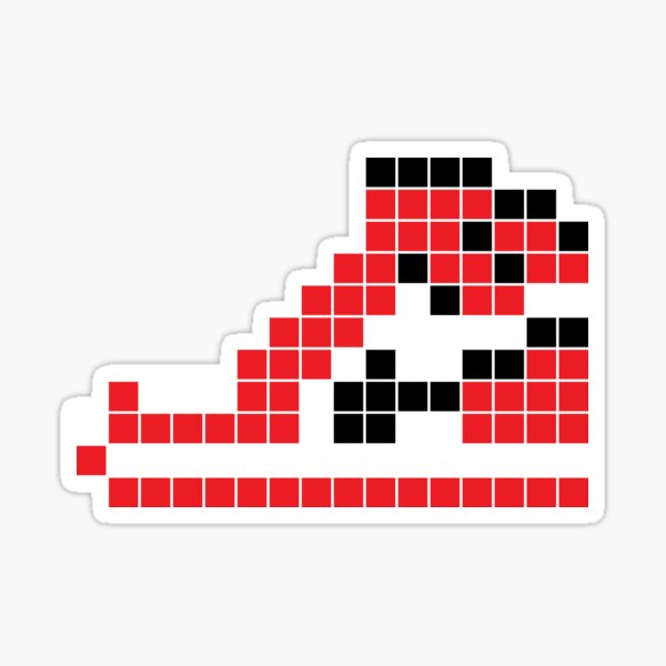 Item preview, Pixel Invader Air J designed and sold by Pixel-Invader.