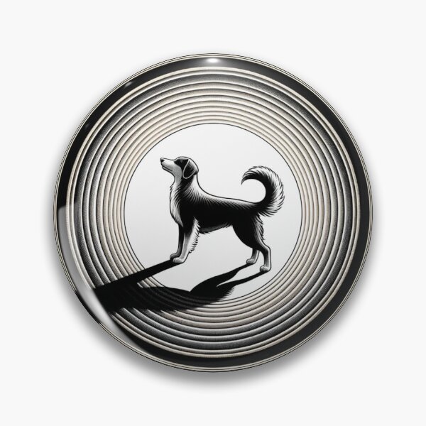 Item preview, Canine Elegance in Abstract Swirls designed and sold by AnCollection.