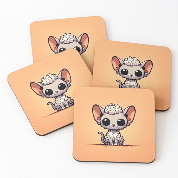 Item preview, Cute Devon Rex  designed and sold by CharmStudio.