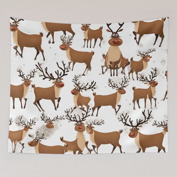 Item preview, Reindeers designed and sold by StyleSketch.