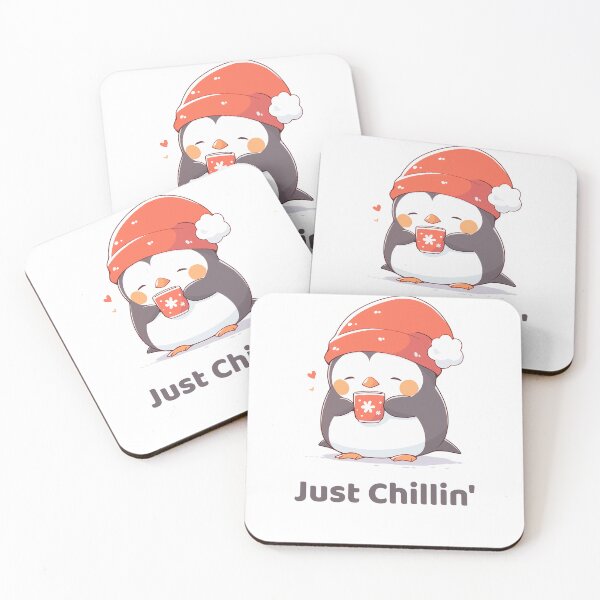 Item preview, Christmas Penguin Just Chillin' designed and sold by SeraphineArts.
