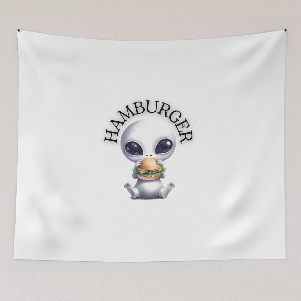 Item preview, ALIEN - HAMBURGER! designed and sold by DESIGNMOL.