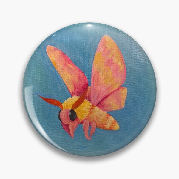 Item preview, Rosy Maple Moth designed and sold by Ornitharts.