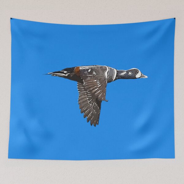 Item preview, Harlequin Duck White Alternate Design  designed and sold by designsasstultd.