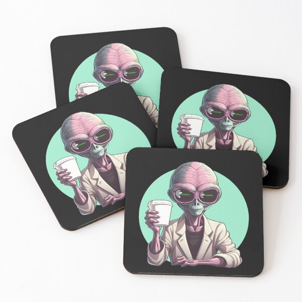 Item preview, Alien Holding Coffee designed and sold by KD Merch.