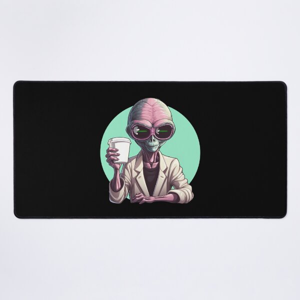 Item preview, Alien Holding Coffee designed and sold by KD Merch.