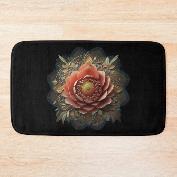 Artikelvorschau, Gothic-inspiriertes Blumenmuster entworfen und verkauft von Monica-Designs.