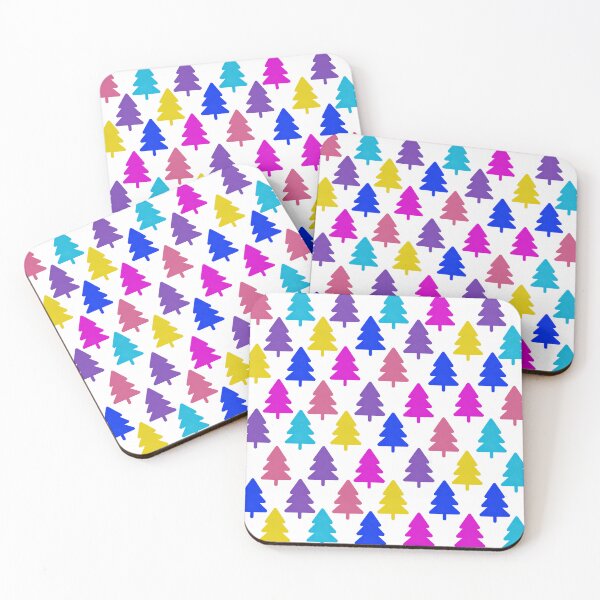 Item preview, Bright Christmas Tree Pattern designed and sold by bunhuggerdesign.