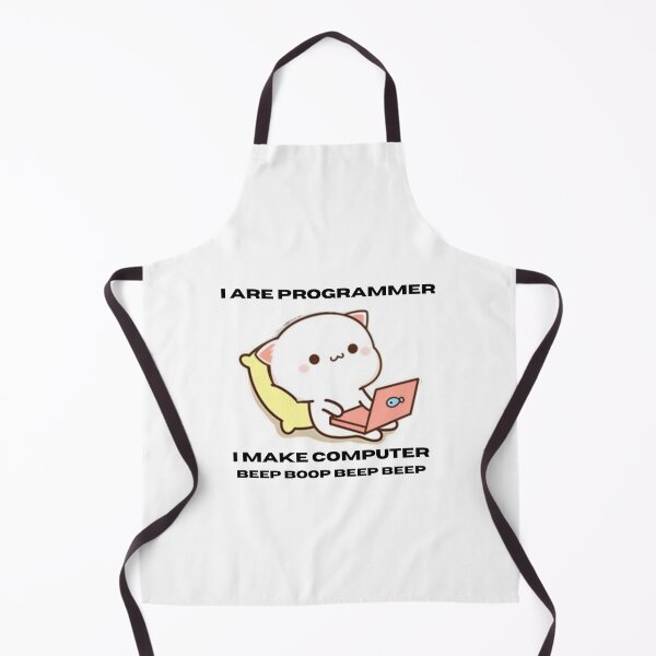 Item preview, I are programmer (cat programmer meme) funny design designed and sold by Corazo.