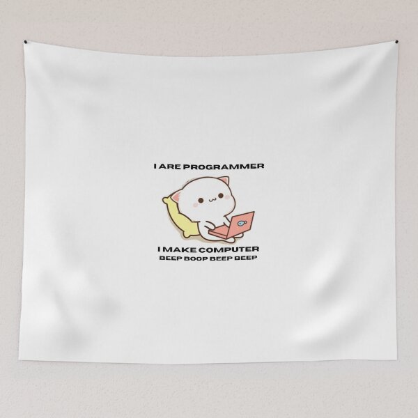 Item preview, Soy programador (meme programador gato) diseño divertido designed and sold by Corazo.
