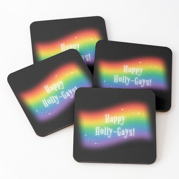 Item preview, LGBT+ Christmas pride neon designed and sold by CreativaNook.