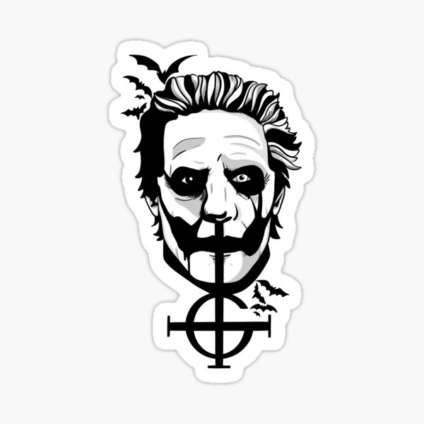 Artikel-Vorschau von Papa Emeritus IV Bats – The Band Ghost, designt und verkauft von CosmicWitch616.