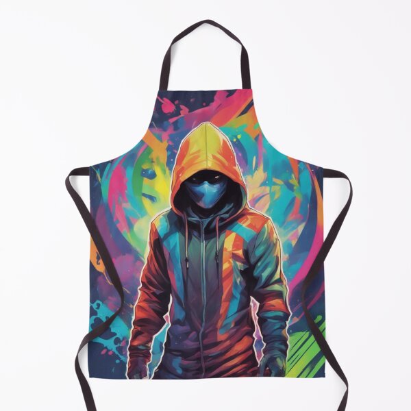 Item preview, Splash boom bang cool alien ninja with hoodie #2 designed and sold by Woodoartdesign.