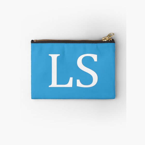 Item preview, Monograma de iniciales LS elegantes letras blancas designed and sold by Jeallan Designs.