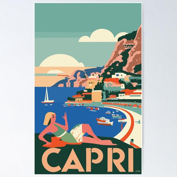 Capri Wall Art for Sale